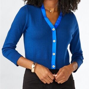 maxwell & geraldine chloe cardigan || blue